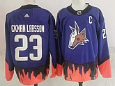 Coyotes 23 Oliver Ekman Larsson Purple 2020-21 Reverse Retro Adidas Jersey1,baseball caps,new era cap wholesale,wholesale hats